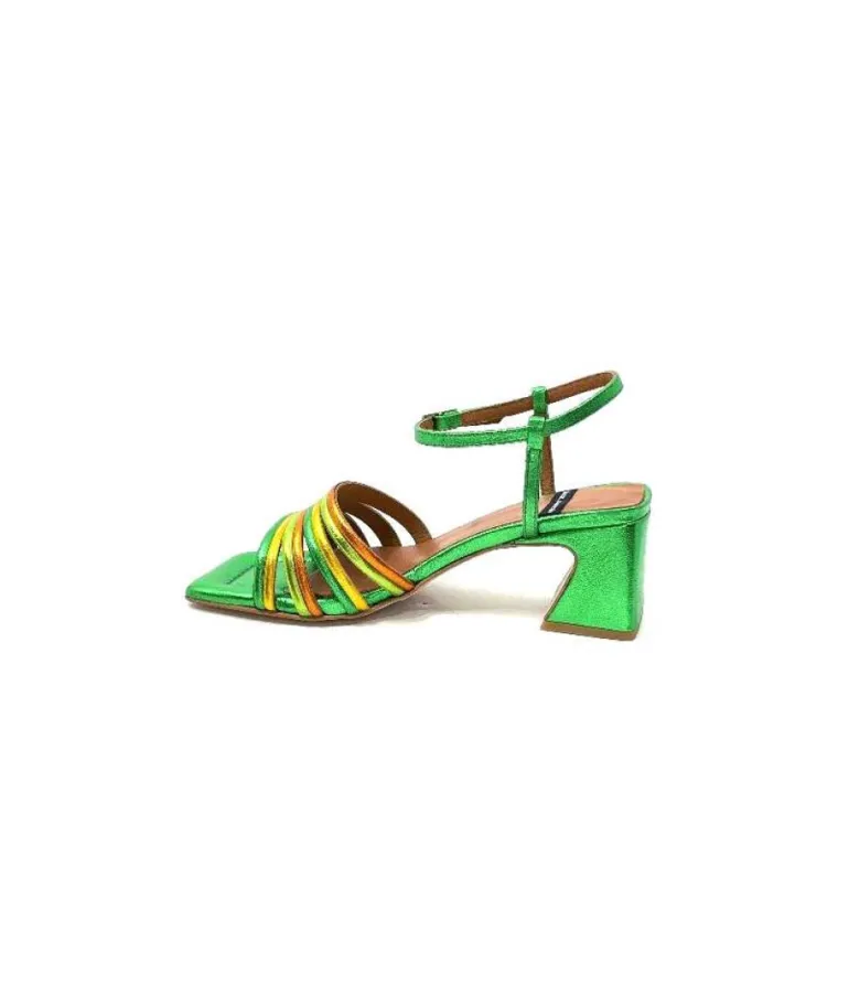 Angel Alarcon 23042 Cuir Metal Vert