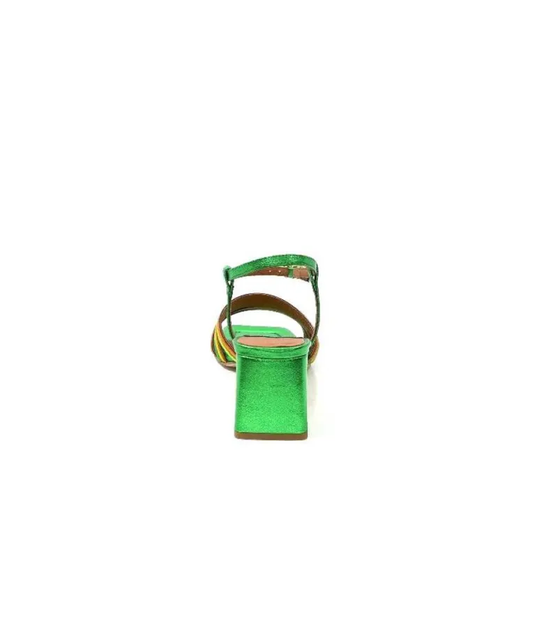 Angel Alarcon 23042 Cuir Metal Vert