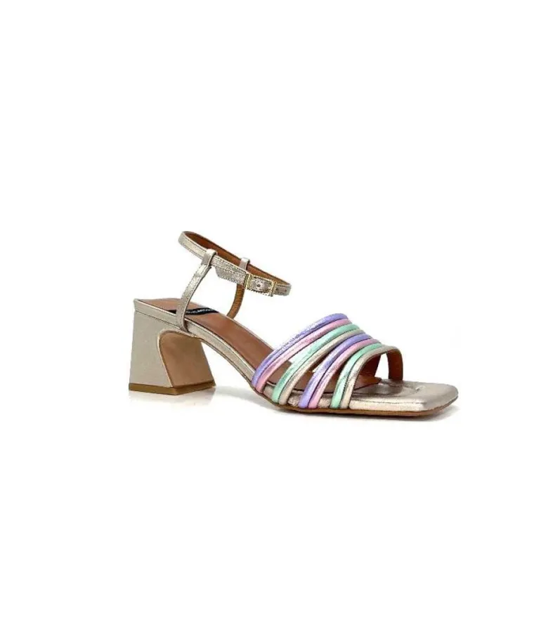 Angel Alarcon 23042 Cuir Metal Champagne