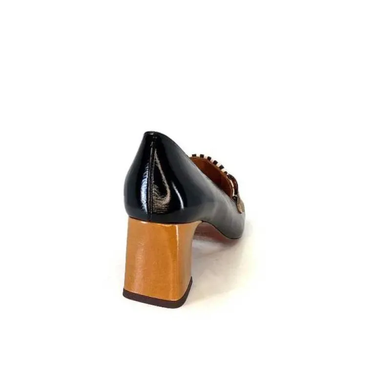 Chie Mihara Anata Cuir Vernis Noir