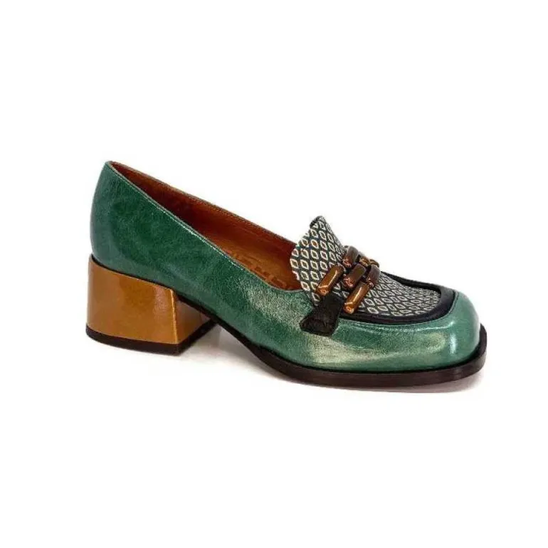 Chie Mihara Bydu Cuir Vert