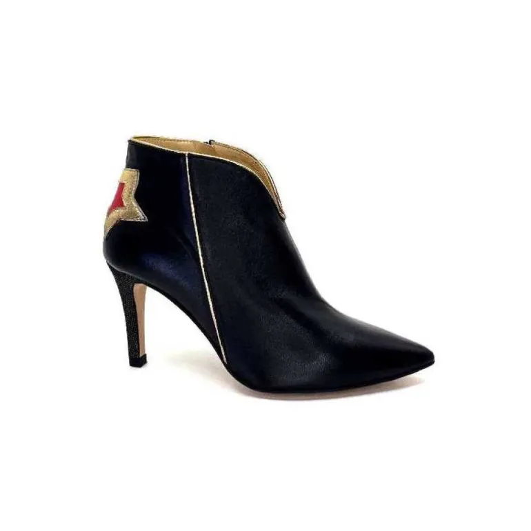 Creatis Magic Cuir Noir Rouge Or