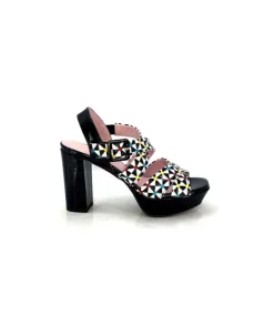Dansi 5580 Duma Cuir Noir Multi