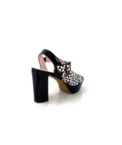 Dansi 5580 Duma Cuir Noir Multi
