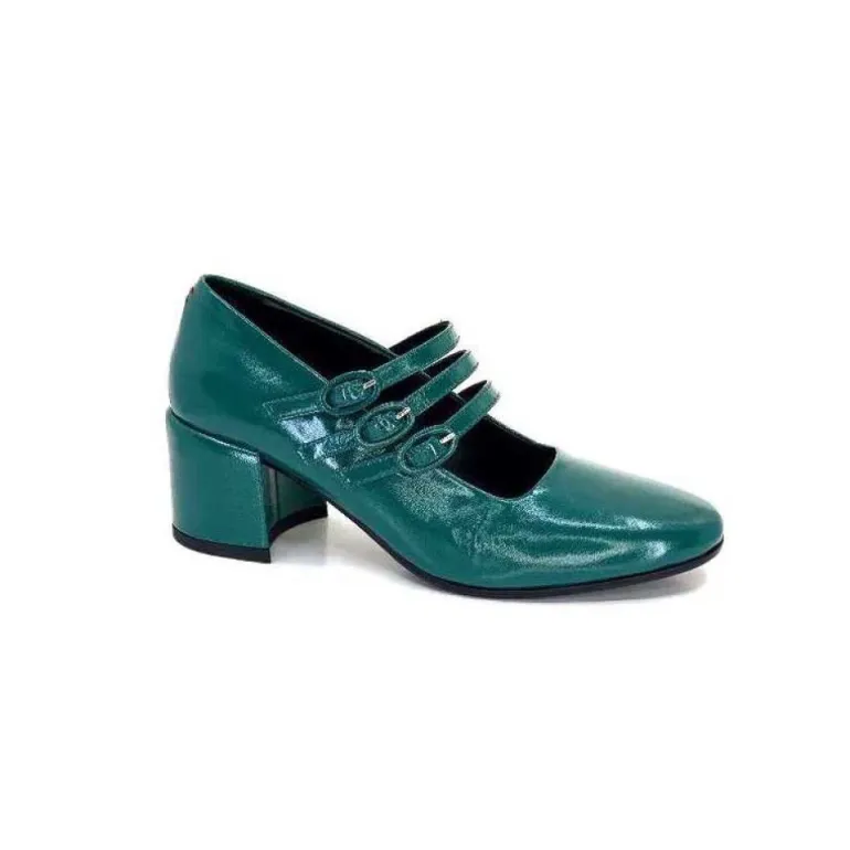 Halmanera Bart 03 Cuir Vernis Vert Selva