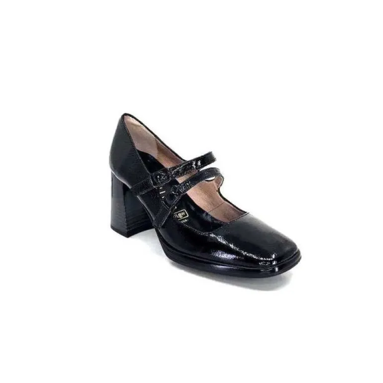 Hispanitas Hi232922 Monaco Cuir Vernis Noir