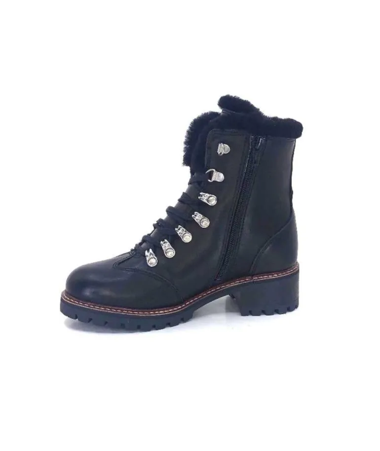 Hooper Shoes Albe Cuir Noir