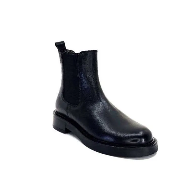 Ivoire 4989 Alexis Cuir Noir
