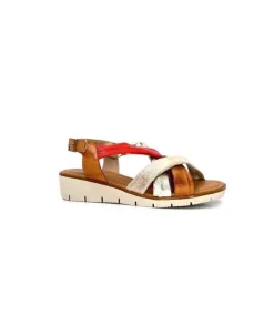 Ivoire 2146 Ceralin Cuir Rouge Marron Or