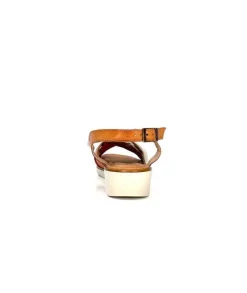 Ivoire 2146 Ceralin Cuir Rouge Marron Or