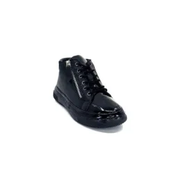 Ivoire 500-358 Cuir & Vernis Noir