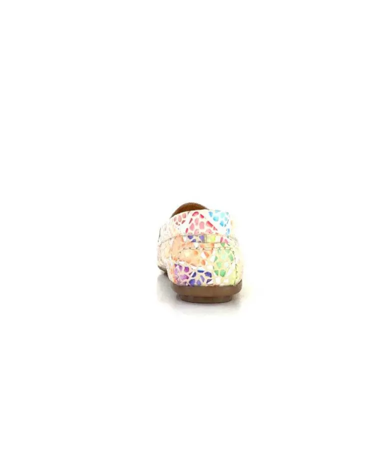 Ivoire 10322 Cuir Beige Multicolore