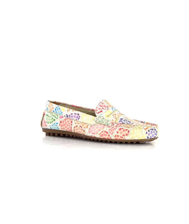 Ivoire 10322 Cuir Beige Multicolore