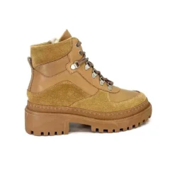 Ivoire 12301 Cuir Daim Taupe