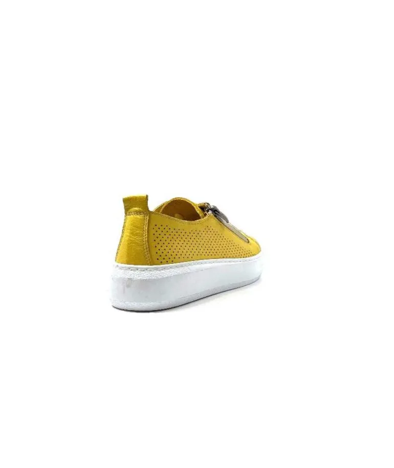 Ivoire 382.510 Cuir Jaune Moutarde