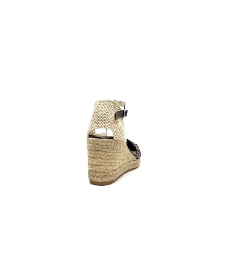 Ivoire 23288 Cuir Tresse Grafite