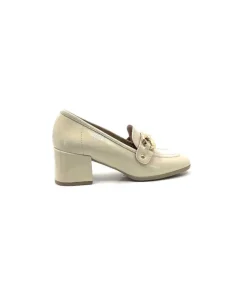 Ivoire 9575845 Cuir Vernis Beige
