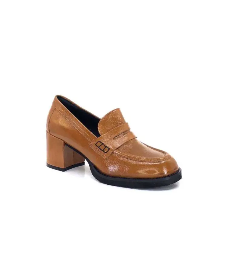 Ivoire 500 Cuir Vernis Brandy
