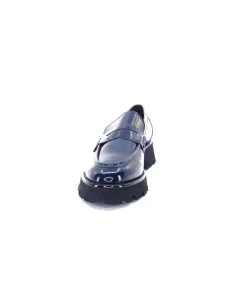 Ivoire 108606 Cuir Vernis Marine