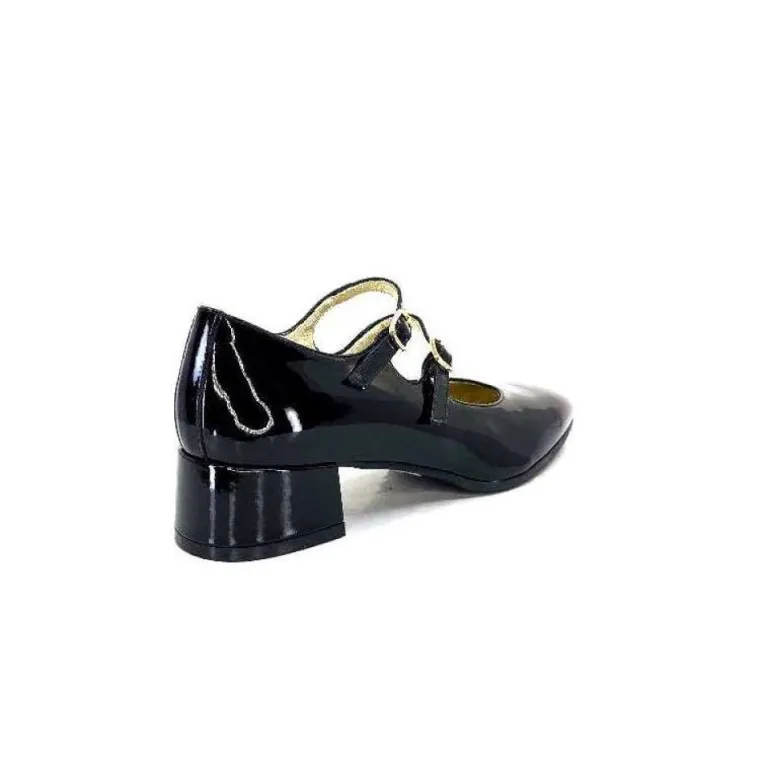 Ivoire 914 Cuir Vernis Noir