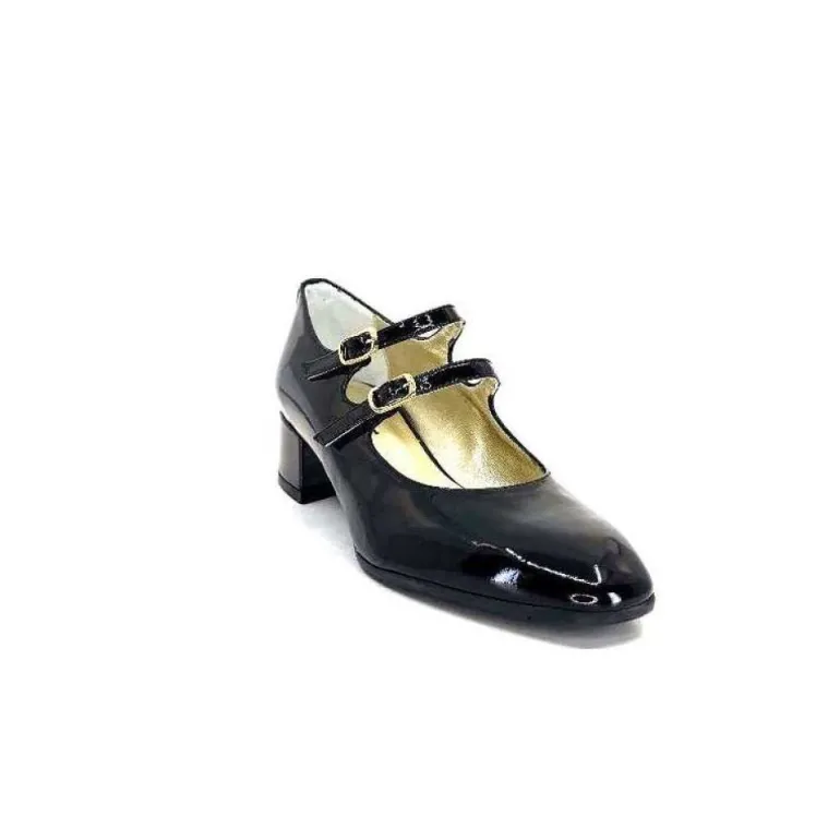 Ivoire 914 Cuir Vernis Noir