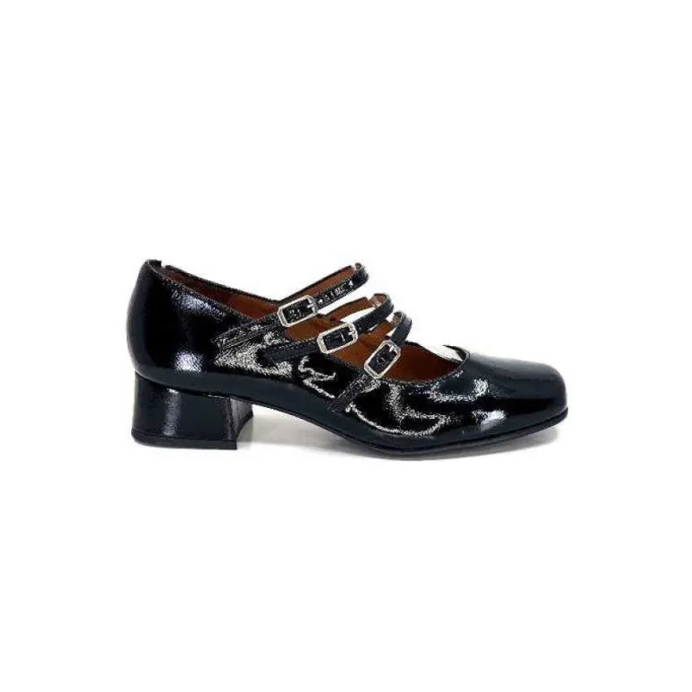 Ivoire 710 Cuir Vernis Noir