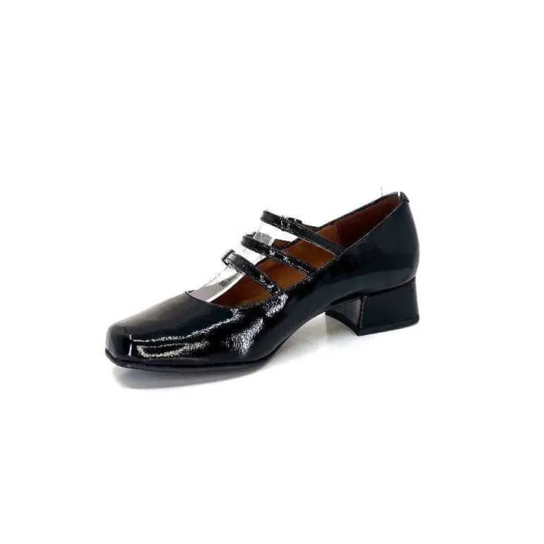 Ivoire 710 Cuir Vernis Noir
