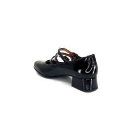 Ivoire 710 Cuir Vernis Noir