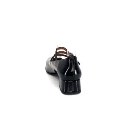 Ivoire 710 Cuir Vernis Noir