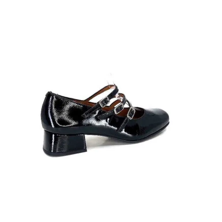 Ivoire 710 Cuir Vernis Noir