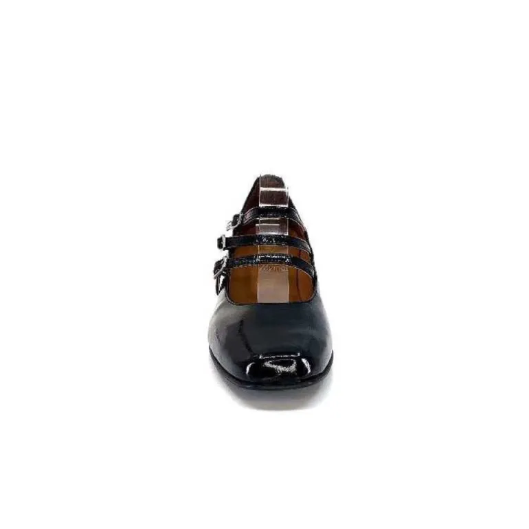 Ivoire 710 Cuir Vernis Noir
