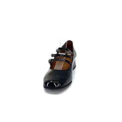 Ivoire 710 Cuir Vernis Noir