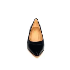 Ivoire 1601 Cuir Vernis Noir
