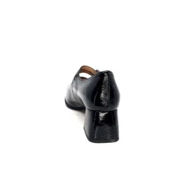Ivoire 4145 Cuir Vernis Noir