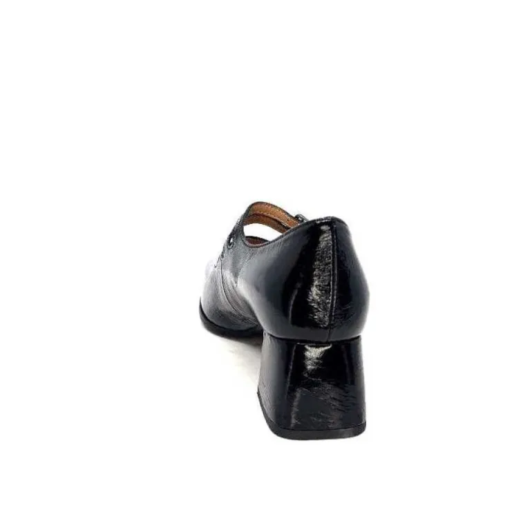 Ivoire 4145 Cuir Vernis Noir