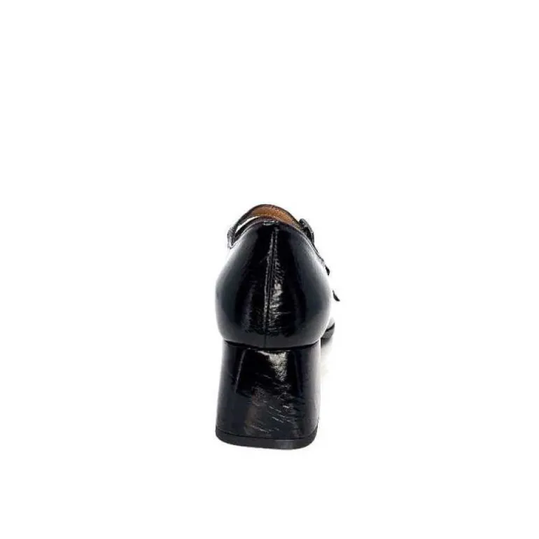 Ivoire 4145 Cuir Vernis Noir