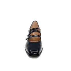 Ivoire 4145 Cuir Vernis Noir