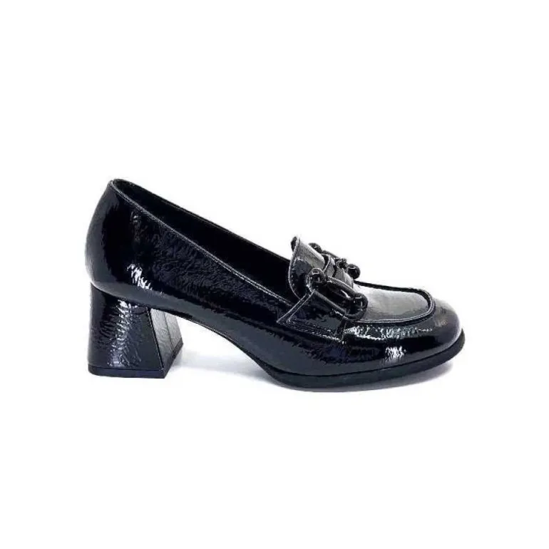Ivoire 204823 Cuir Vernis Noir