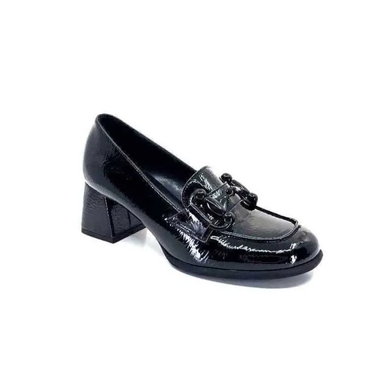 Ivoire 204823 Cuir Vernis Noir