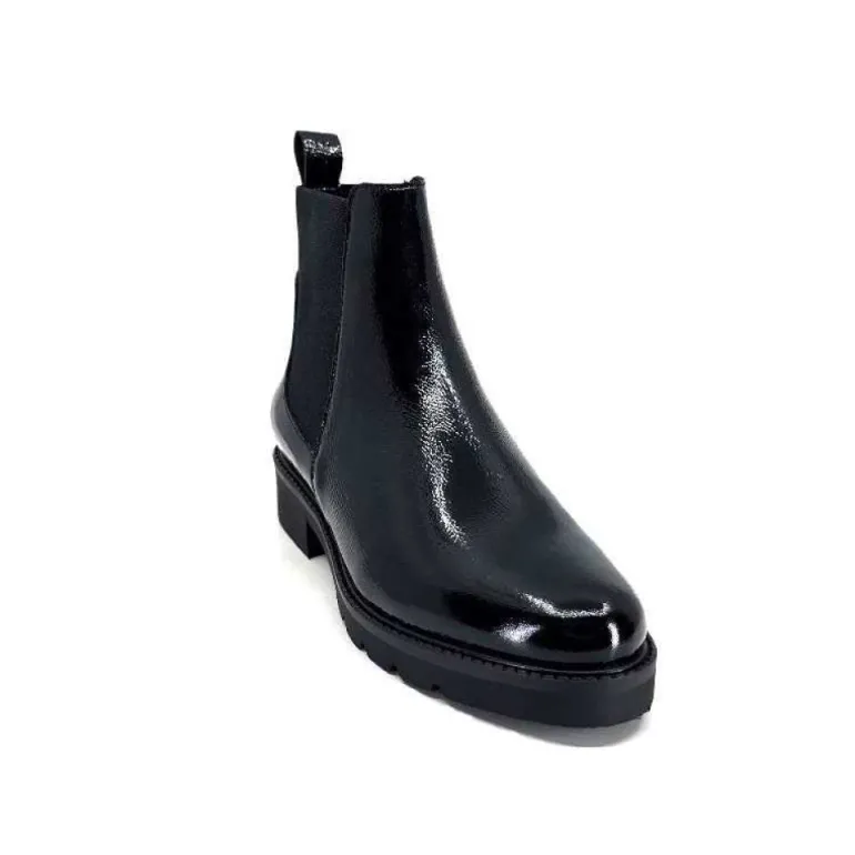 Ivoire 99504 Cuir Vernis Noir