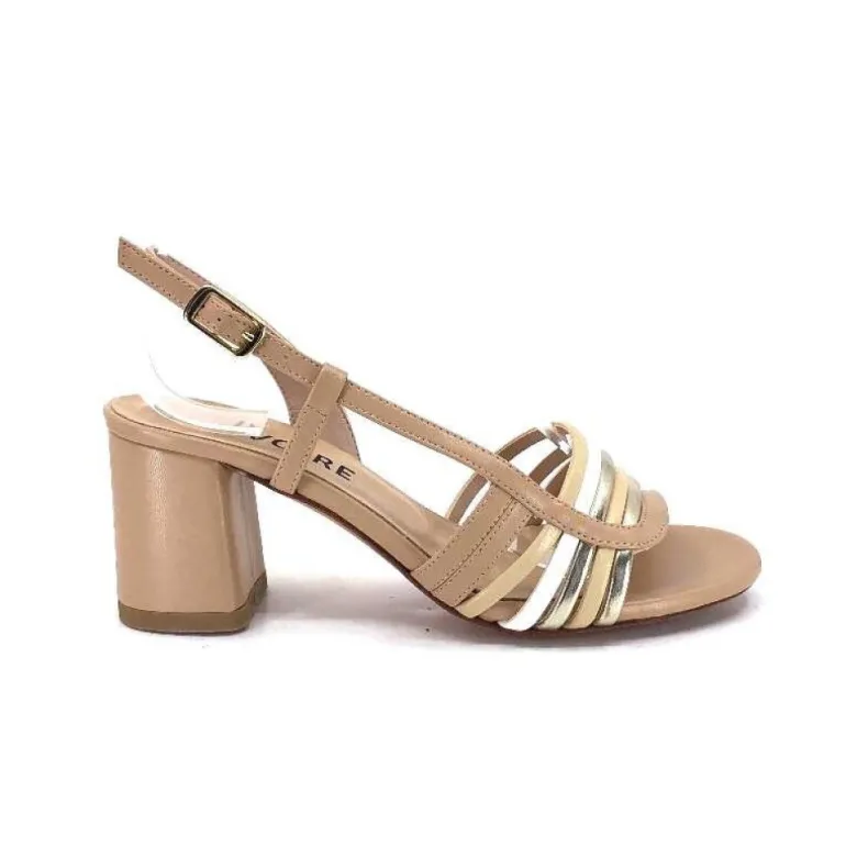 Ivoire 037 F70 Riv Cuir Nude