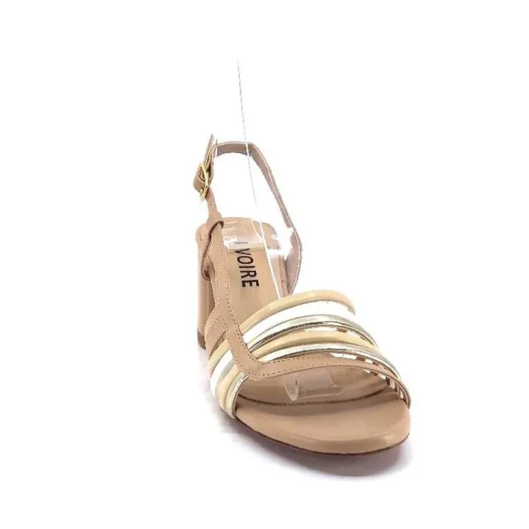 Ivoire 037 F70 Riv Cuir Nude