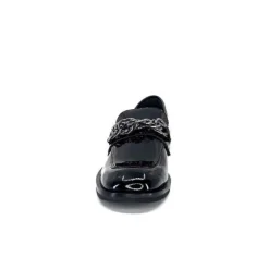Ivoire 77502 Falconi Cuir Vernis Noir