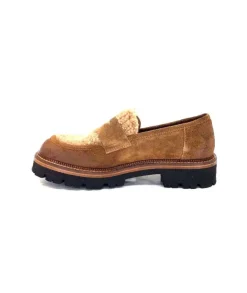 Ivoire 3276 Sabbia Montone Daim Marron
