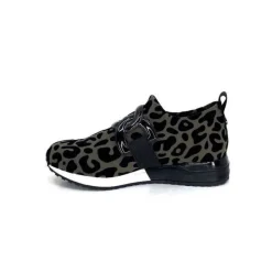 Ivoire 2203626 Textile Kaki Noir Leo