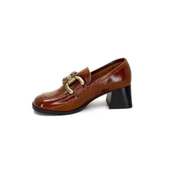 Ivoire 11301A Cuir Vernis Marron