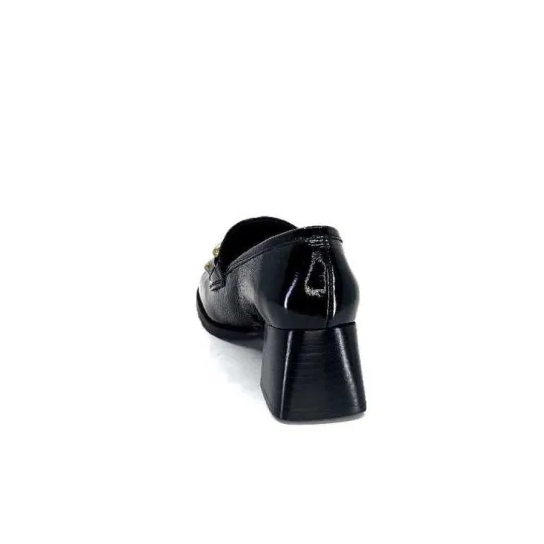 Ivoire 11301A Cuir Vernis Noir