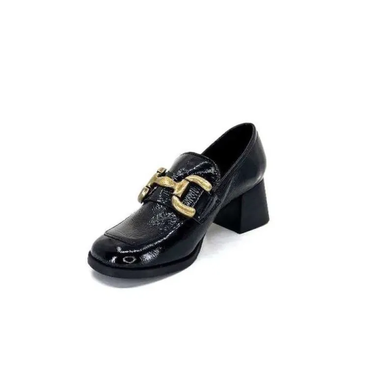 Ivoire 11301A Cuir Vernis Noir