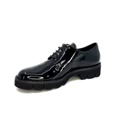 Ivoire B038 Cuir Vernis Noir