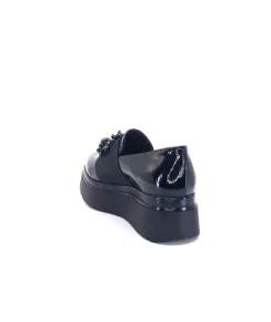 Ivoire 2C4386 Cuir Vernis Noir